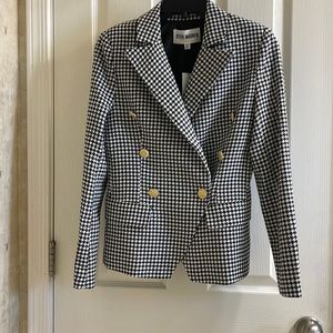 Steve Madden jacket size extra, small, black and white